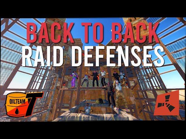 Rust ZERG Movie | Back to Back 300 Rocket Raid Defenses with OT | Vital Main