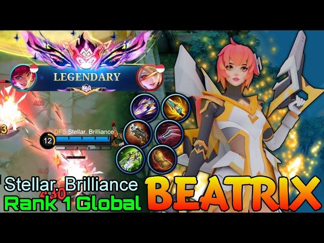 Perfect Play Beatrix 3,000+ Matches - Top 1 Global Beatrix by Stellar. Brilliance - Mobile Legends