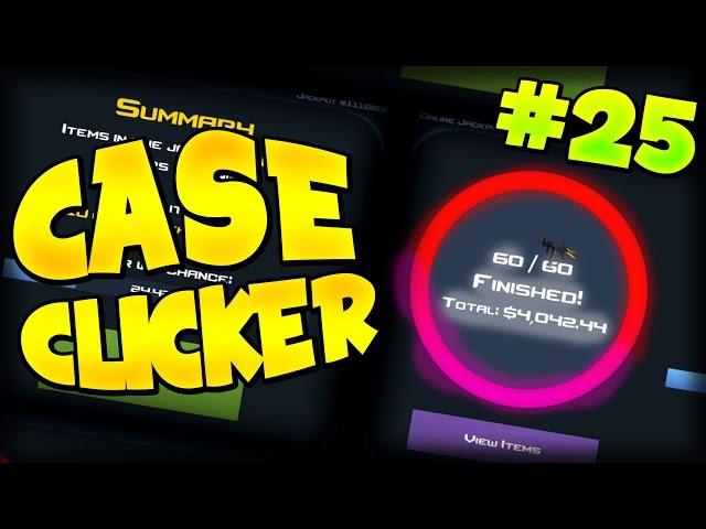 CSGO CASE CLICKER - ONLINE JACKPOT + NEW UPDATES!! (CASE CLICKER) #25