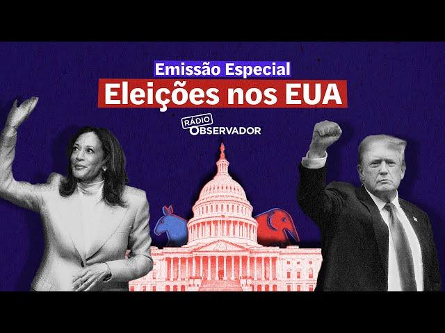 Kamala ou Trump? Emissão especial sobre as eleições nos Estados Unidos