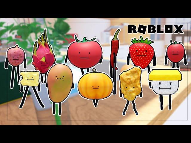 How to Get all 65 Food Skins in Secret Staycation - Roblox