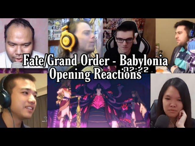 Fate/Grand Order - Absolute Demonic Front: Babylonia Opening Reactions