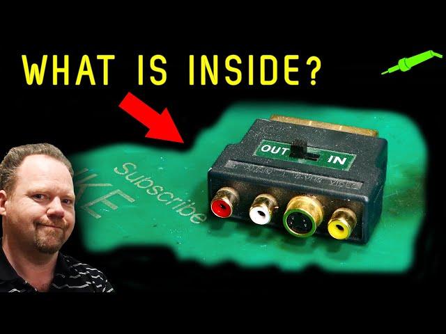  What Is Inside ? - SCART To RCA Adaptor - No.1101