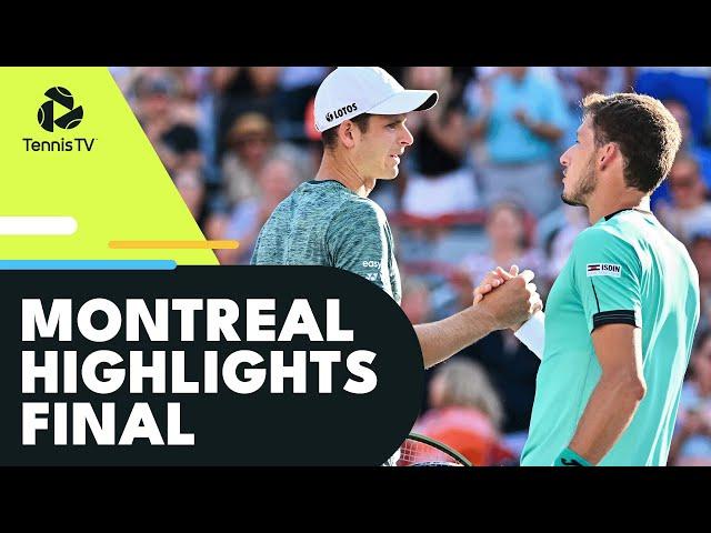 Hubert Hurkacz vs Pablo Carreno Busta In Title Showdown | Montreal 2022 Final Highlights