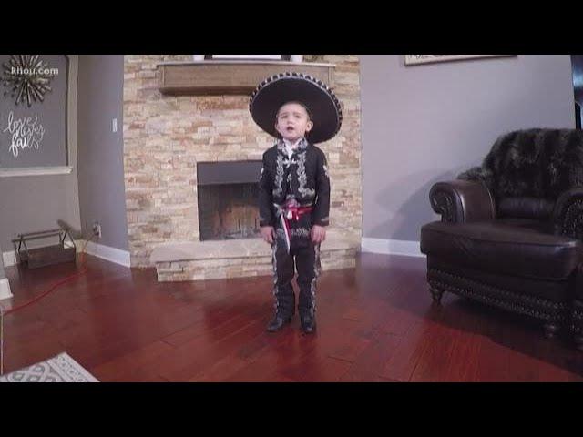 4-year-old boy hopes to become a professional Mariachi singer