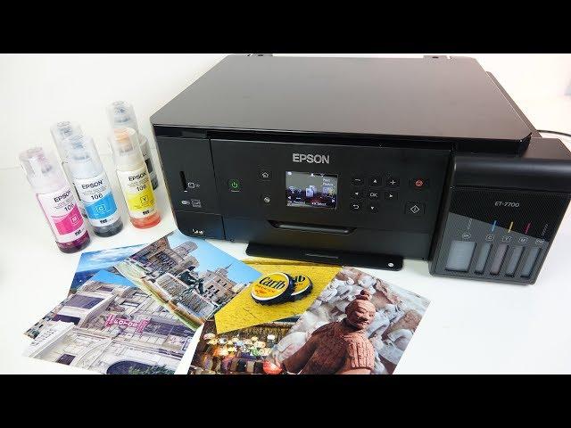 Epson ET 7700 Ecotank REVIEW - Print photos for pennies.