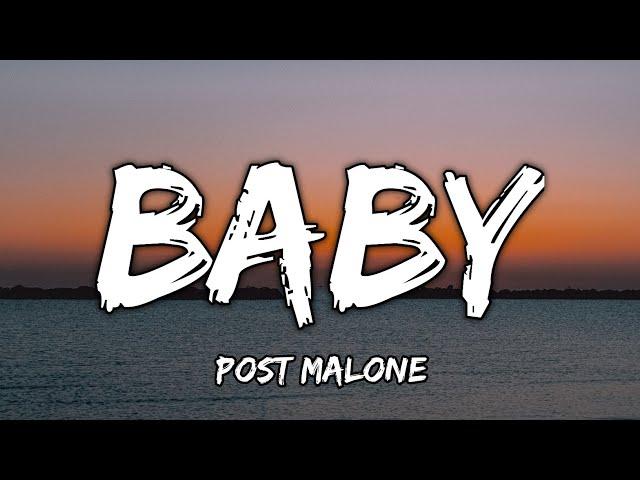 Post Malone x Anfa Rose - Baby (Lyrics) ft. Travis Scott & Future @postmalone