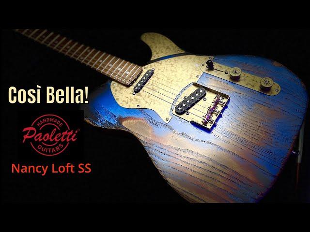 Paoletti Nancy Loft SS Heavy Deep Blue