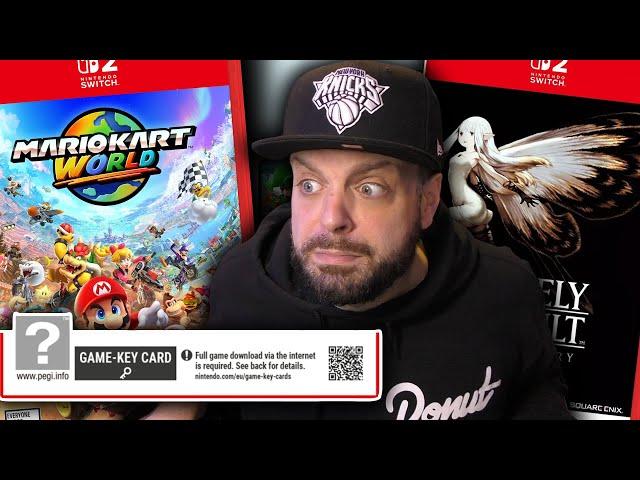 Nintendo's Response To Game Key Cards For Switch 2 Isn't Great