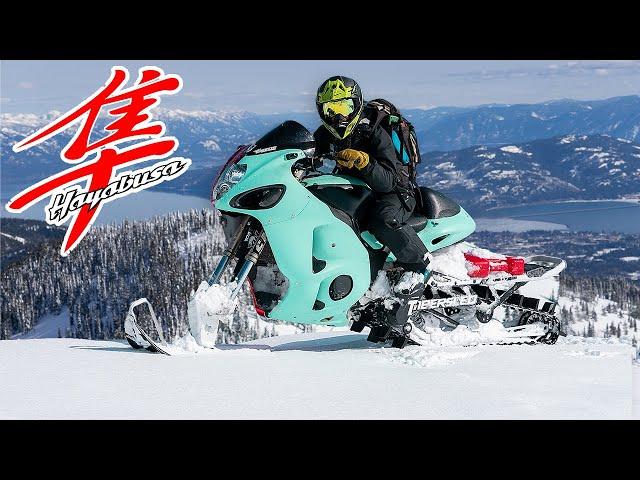 Worlds Fastest Snow Bike VS Backcountry Powder!