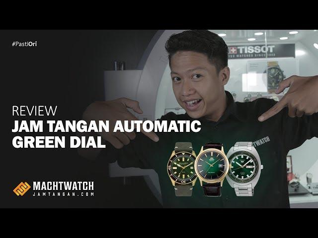 Review Jam Tangan Automatic Green Dial 2 Juta-an! #JamTangan #Spinnaker #Seiko5 #Orient