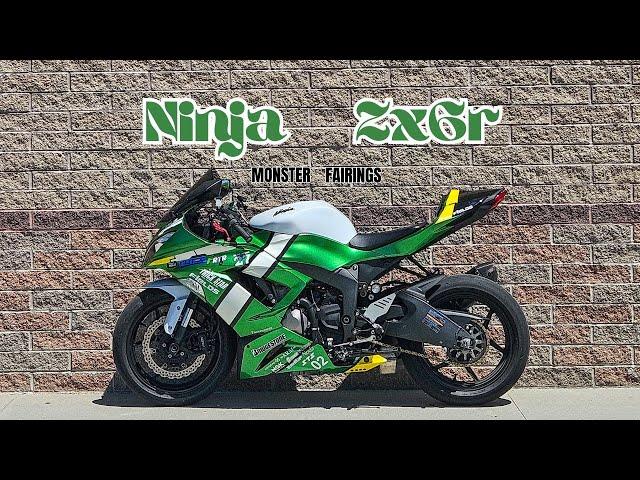 New Monster Fairings for the 2017 Zx6r