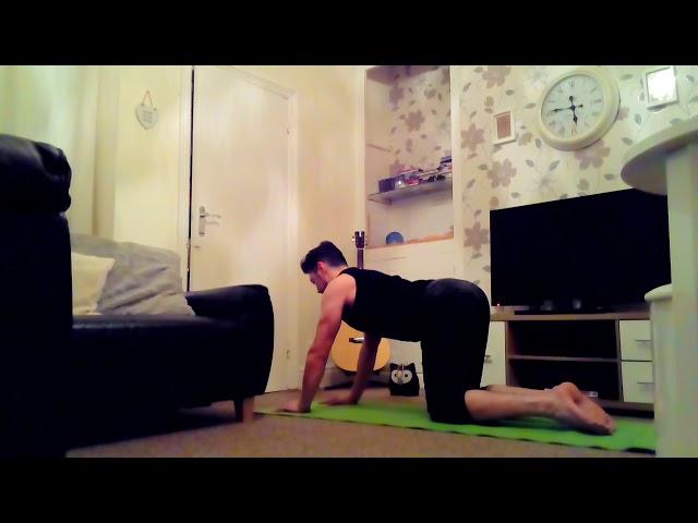 Yoga posture #7 staff - James briggs price