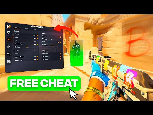 THE BEST FREE CS2 Cheat (Undetected!)