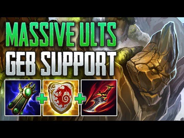 WHEN THE SUPPORT IS A CARRY TOO! Geb Support Gameplay (SMITE Conquest A-Z)