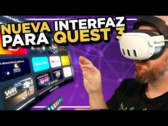 La NUEVA INTERFAZ de META QUEST 3, PSVR2 y su CONECTOR para PCVR y cositas de Apple Vision Pro