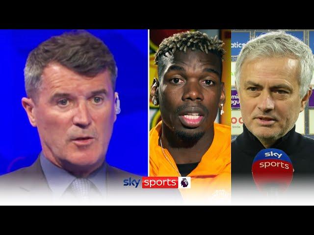 Roy Keane reacts to Paul Pogba's comments on Jose Mourinho 