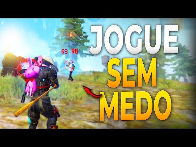 COMO PERDER o MEDO de JOGAR SOLO RANQUEADA no FREE FIRE MOBILE