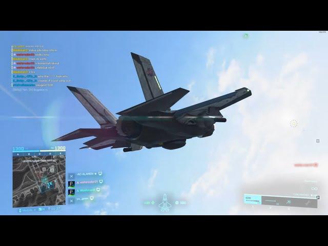 90 killstreak F-35E Panther on KALEIDOSCOPE | -AC- Clan | BATTLEFIELD 2042