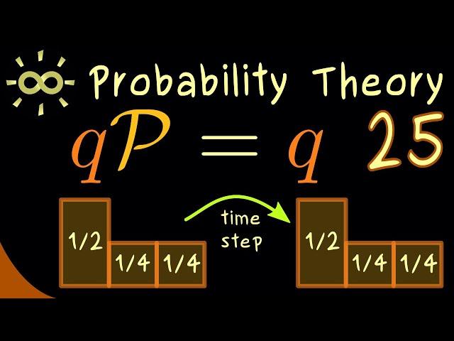 Probability Theory 25 | Stationary Distributions [dark version]