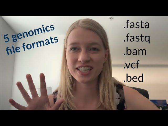 5 genomics file formats you must know