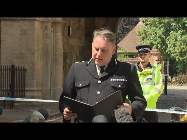 Thames Valley Police John Campbell describes 'horrific' scene of Reading attack