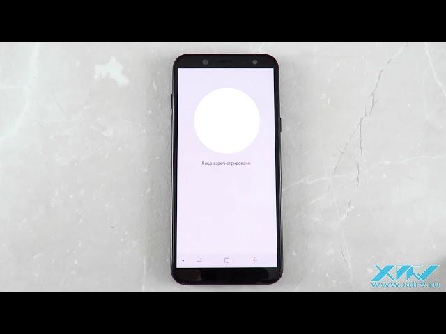 Распознание лица на Samsung Galaxy A6 (2018) (XDRV.RU)