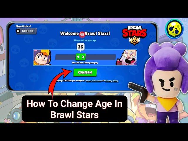 How To CHANGE Age in Brawl Stars Full Tutorial 2024