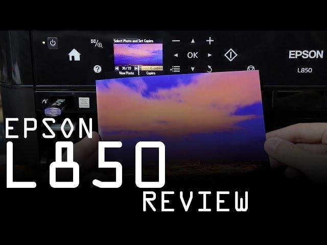 Epson L850 review