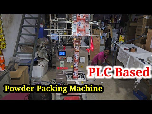 Fully Automatic Power Packing Machine | Powder Packing Machine | PLC Based Powder Packing Machine