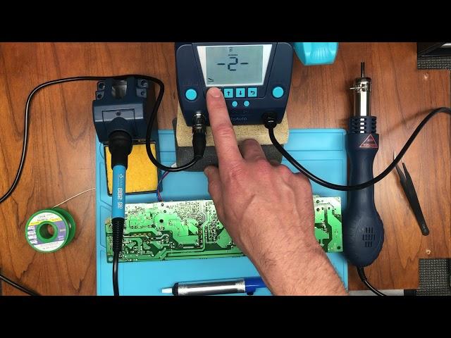 Setup-Programming: TOAUTO DS882 Soldering Station & Hot Air Gun Rework Station Kit