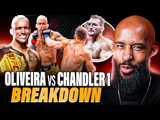 “These Guys Are CRAZY! ” | CHARLES OLIVEIRA vs MICHAEL CHANDLER 1 'VOID' BREAKDOWN!