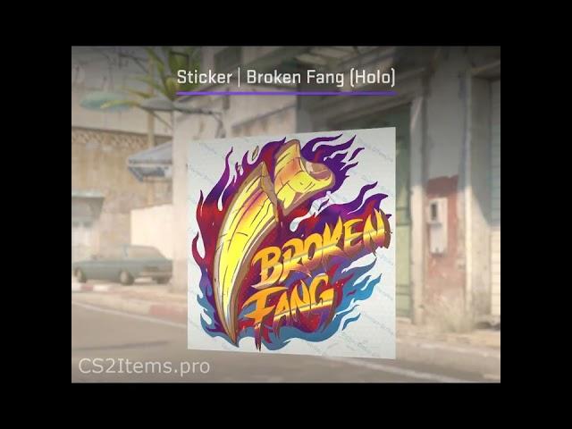 Sticker | Broken Fang (Holo) #shorts #cs2