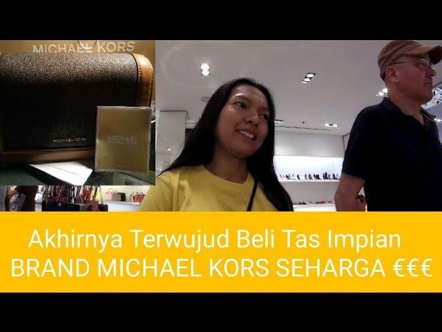 BELI TAS ASLI BRAND MICHAEL KORS | AKHIRNYA TERWUJUD BELI TAS IMPIAN