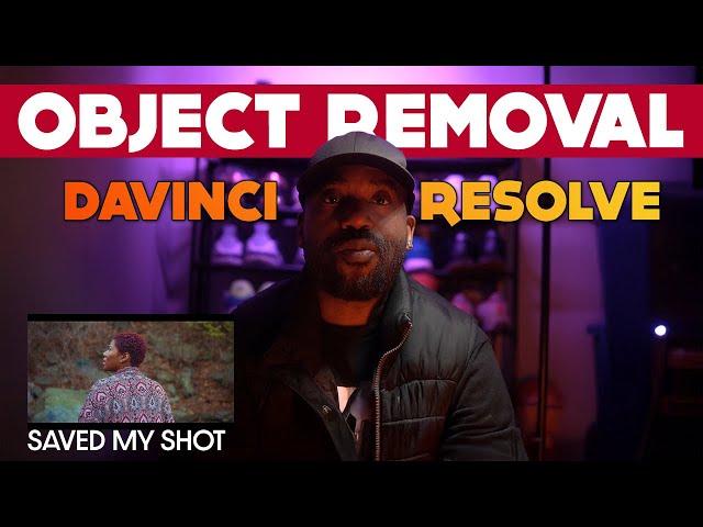 Object Removal tutorial in Davinci Resolve. (SIMPLE)