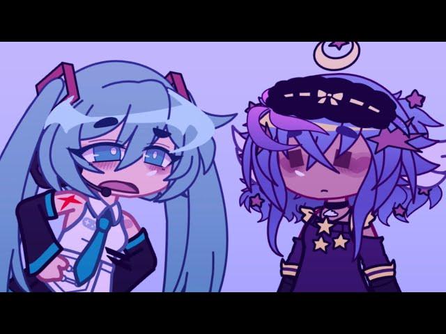 Excuse me, are you British? // hatsune miku + persona skit (gacha club)