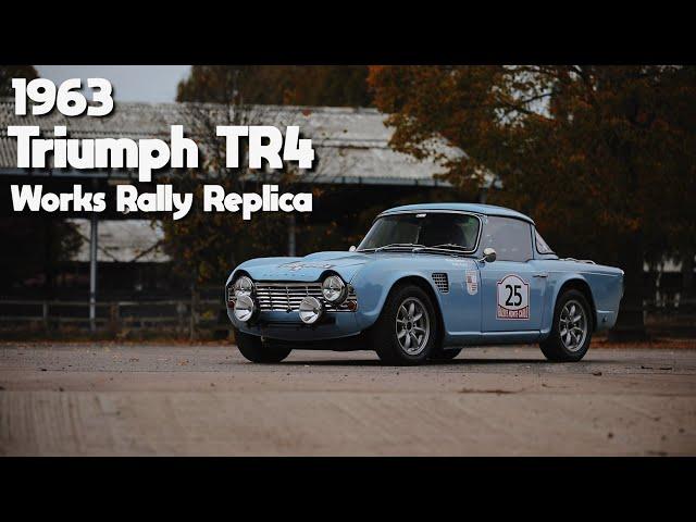 1963 Triumph TR4 Works Rally Replica