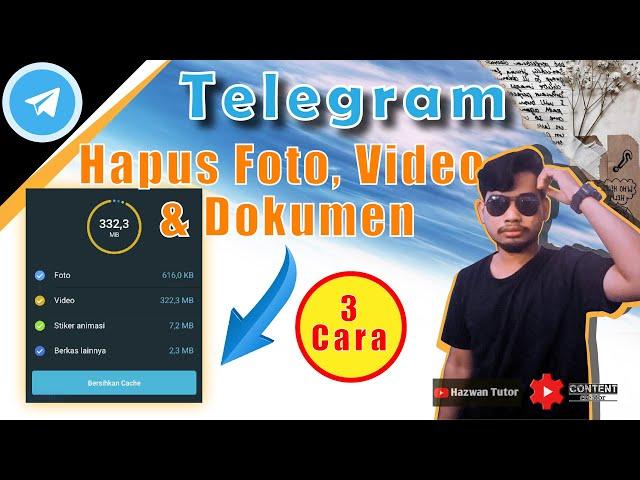 How to Delete Telegram Video Photo Files