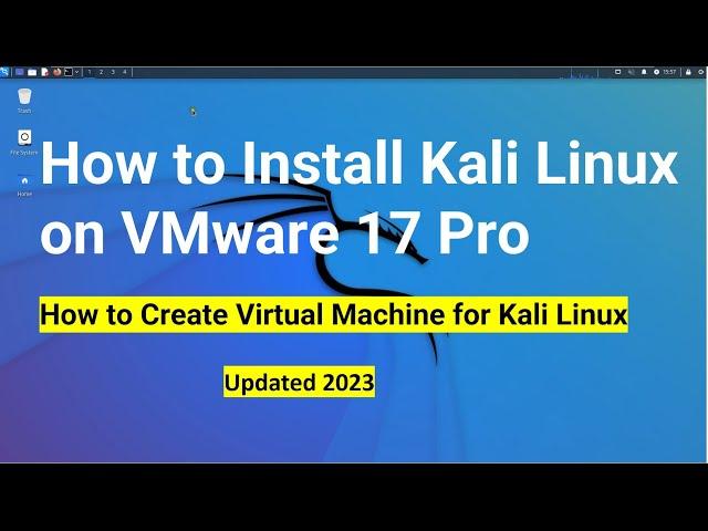 How to Install Kali Linux on VMware 17 Pro !! Create Virtual Machine for Kali Linux [ Updated 2023 ]