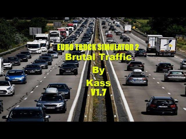 Euro Truck Simulator 2 ▶️ Mod Brutal Traffic - V1.7 