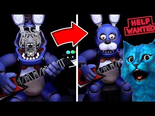 ПОЧИНИЛ БОННИ и ЧИКУ ФНАФ 8 VR HELP WANTED ИГРАЮ ЗА АНИМАТРОНИКА FNAF КООП 3D КОТЁНОК ЛАЙК