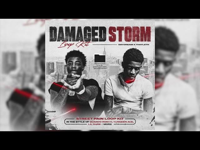 (FREE) Street Pain Loop Kit - "Damaged Storm" (Quando Rondo, Yungeen Ace, Lil Durk, etc.)