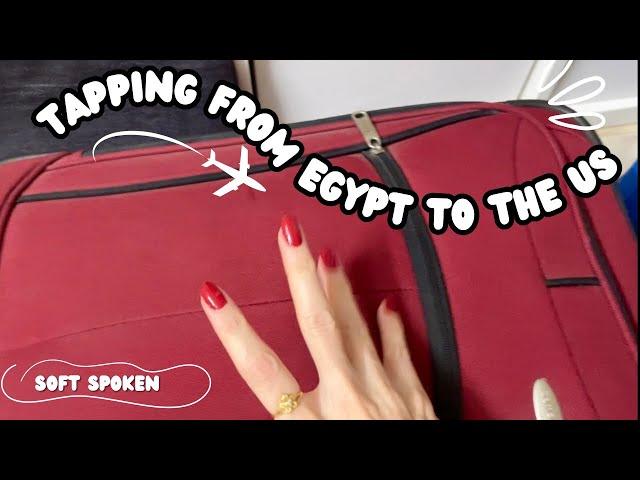 ASMR ️ Tapping as I Travel! * Soft Spoken