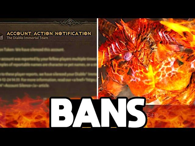 BANS are Back in Diablo Immortal