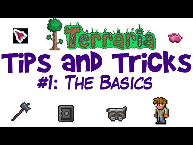 Terraria Tips and Tricks for Beginners! (Life Hacks, 1.3 PC Guide/Tutorial)