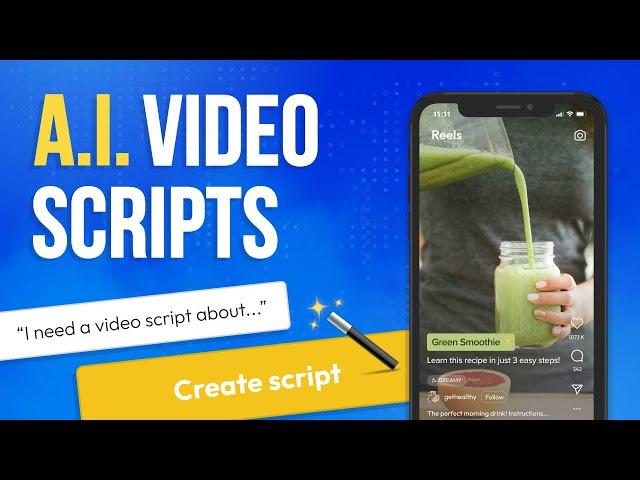 AI Script Generator: How to Create Video Scripts