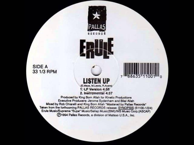 Erule - Listen Up (Instrumental)