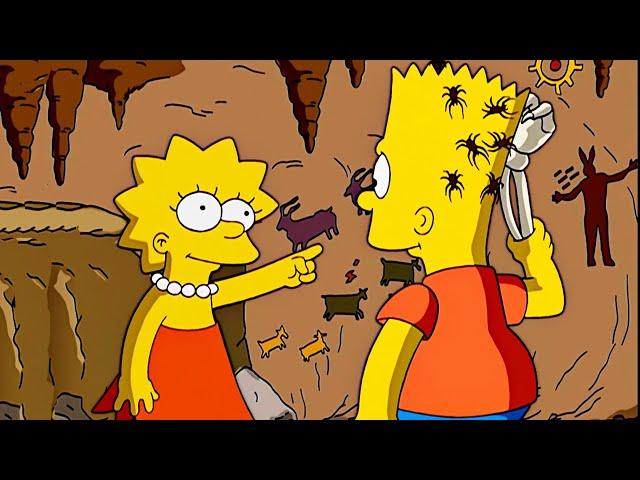 The Simpsons, Found An Ancient Cave! The Simpsons 2024 - Best moments