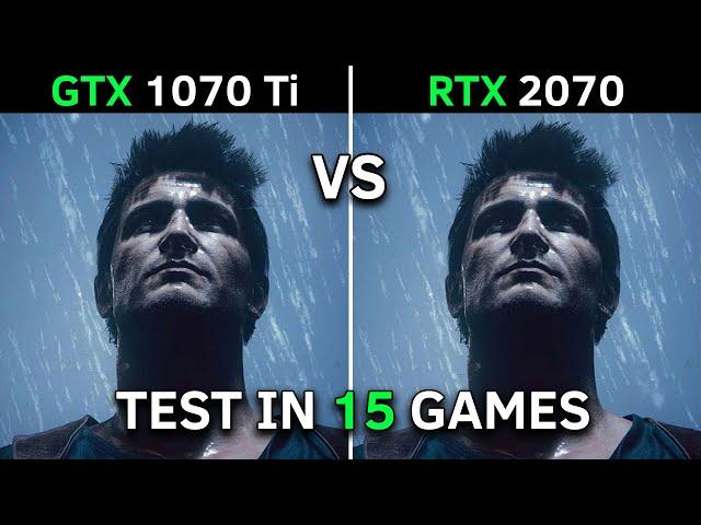 GTX 1070 Ti vs RTX 2070 | Test In 15 Latest Games | 2023