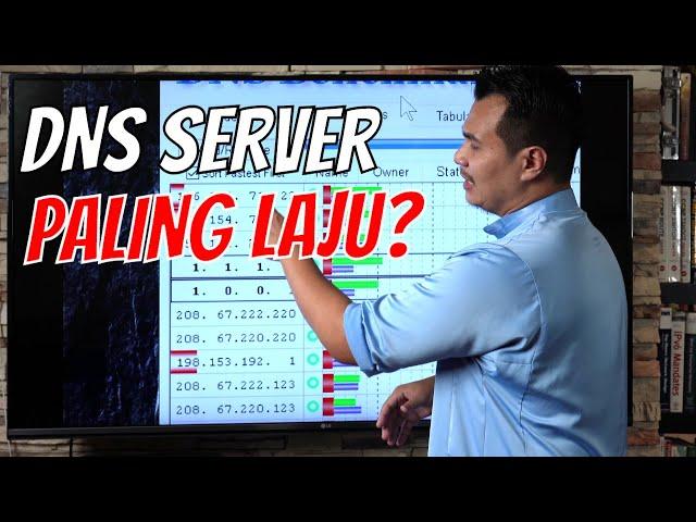 Cari DNS SERVER yang PALING LAJU Untuk Anda